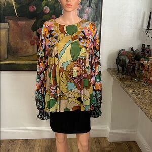 Blank London floral print top